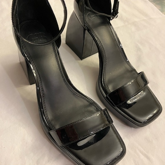 Black Patent Leather Women's Heels size9 - Picture 1 of 7